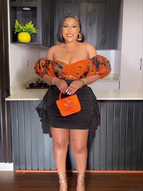 Ankara Date Night Outfit, Sequence Dress Short, Dinner Dress Styles, Dress Styles For Ladies, Ankara Top Styles, Plus Size Baddie, Nigerian Lace Styles Dress, Plus Size Baddie Outfits, Corset Outfit