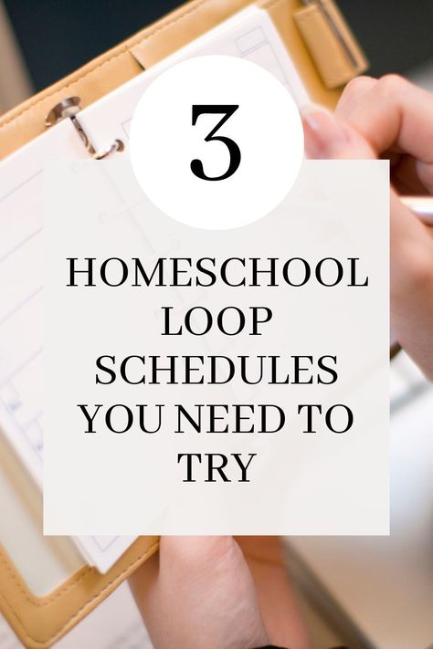 Homeschool Flow Schedule, Rotating Homeschool Schedule, Homeschool Loop Subjects, Loop Schedule Printable, Homeschool Focus Wall, Block Schedule Homeschool, Homeschool Loop Schedule Ideas, Elementary Homeschool Schedule, Homeschool Schedule Middle School