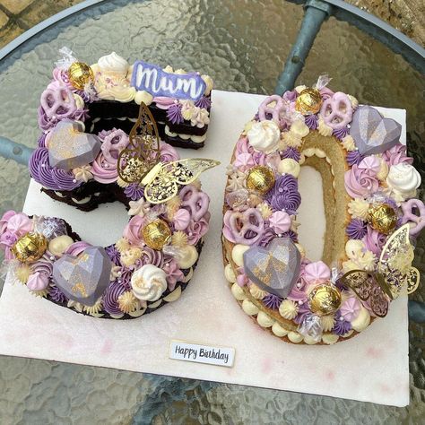 50th Birthday Ideas Purple, 50th Cake For Women 50 Birthday, Cake Ideas 50th Birthday Women, 50birthday Cake Ideas For Women, 50 Number Birthday Cakes For Women, Womans 50th Birthday Cake Ideas, Cupcakes For 50th Birthday For Women, Number 50 Cake Birthday For Women, Purple 50th Birthday Cake