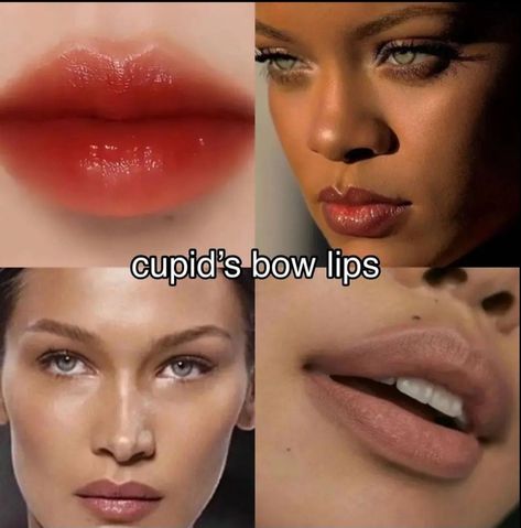 Cupid bow lips example Lip Types Shape, Cupid’s Bow, Cupid Lips Shape, Cupid Bow Lips Aesthetic, Lips Cupids Bow, Bow Shaped Lips, Cupid's Bow Lips, Types Of Lips Shape, Cupid Bow Lips