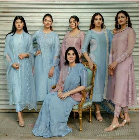 Pastel blue salwar suits Pastel Dresses Indian, Pastel Blue Indian Outfit, Satin Churidar Designs Ideas, Churidar Ideas Simple, Pastel Color Salwar Suits, New Salwar Suit Designs 2023, Georgette Dress Designer Latest, Pastel Colour Churidar Designs, Pastel Salwar Suit Party Wear