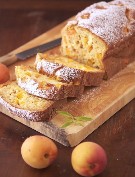 Apricot Loaf, Apricot Dessert, Apricot Cake, Apricot Recipes, A Loaf Of Bread, Loaf Of Bread, Loaf Cake, Food Cakes, Fruit Recipes