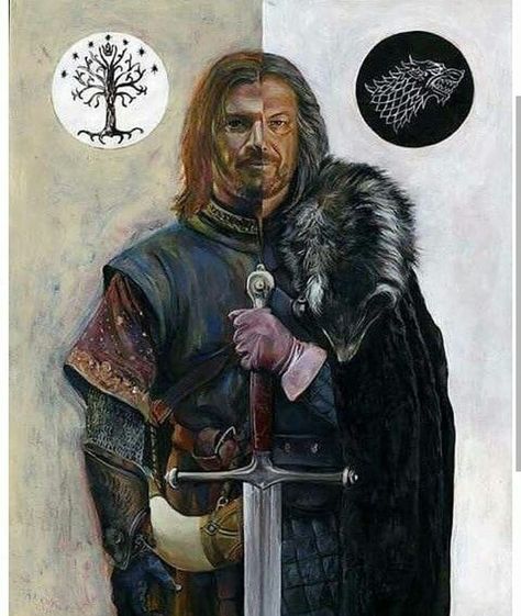 Eddard Stark, Ned Stark, Valar Dohaeris, Son Father, Spoke Art, Heroic Fantasy, Kings Game, Game Of Thrones Art, Geek Art