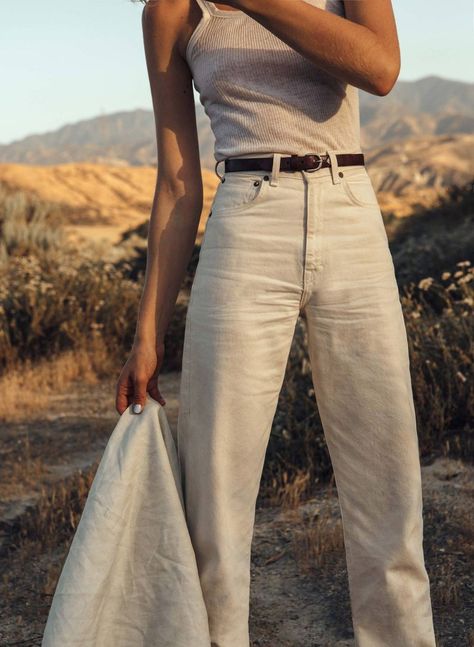 White And Cream Outfit Aesthetic, Natural Aesthetic Outfit, Natural Clothes, Imogene Willie, Asos Fashion, Skandinavian Fashion, Natural Clothing, Looks Street Style, Mode Inspo