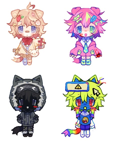 Blueberry Character Design, Cute Adoptables, Chibi Adoptables, Free Adoptables, Adopts Characters, Character Adopts, Adoptables Characters, Adopt Characters, Oc Adopts