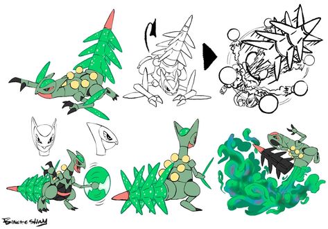 “Iron Tree (future paradox Sceptile) Grass/Poison #PokemonScarletViolet #pokemon #fakemon #pkmn” Fossil Pokemon, Zoroark Pokemon, Pokemon Fakemon, Pokemon Dragon, Pokemon Poster, Pokemon Regions, Oc Pokemon, Wings Of Fire Dragons, Pokemon Oc