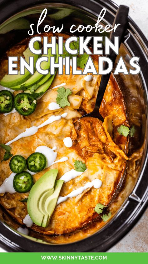 Healthy Keto Slow Cooker Recipes, Fall Low Carb Crockpot Meals, Lazy Enchiladas Crockpot, Chicken Enchilada Chili Crockpot, Crockpot Recipes Enchiladas, Slow Cooker Weight Watchers Recipes, Crockpot Beef Enchiladas, Crock Pot Enchiladas Chicken, Enchilada Crockpot Recipes