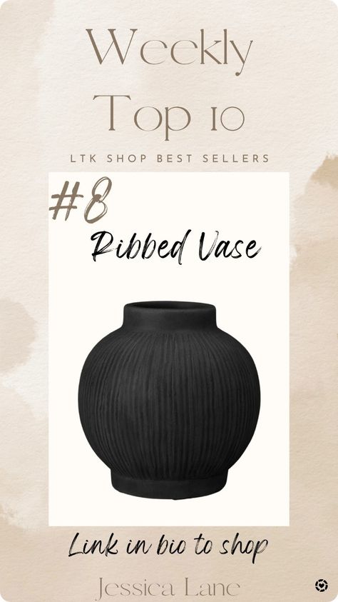 This week's Top 10 Best Sellers. ribbed vase, threshold at Target, new from threshold, fall collection, black vase, Target home decor, Target home Follow me in the @LTK shopping app to shop this post and get my exclusive app-only-content! #liketkit #LTKhome #LTKunder50 #LTKstyletip @shop.ltk https://liketk.it/4hjjL Target Fall, Ribbed Vase, Target Home, Vase Black, Target Home Decor, Black Vase, Fall Collection, Shopping App, Fall Collections