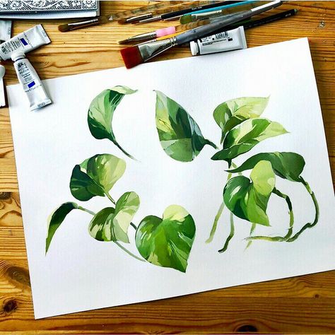 Botanical Sketchbook, Watercolor Markers, Watercolour Inspiration, Leaf Drawing, 수채화 그림, Watercolor Art Lessons, Watercolor Paintings Tutorials, Botanical Painting, Arte Sketchbook