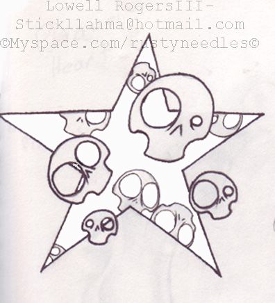 skull star Skull With Star Eyes, Star Drawings, Clown Skull, Girly Skull, Star Skull, Easy Graffiti Drawings, Me Pictures, Y2k Skull, Tattoo Outline Drawing