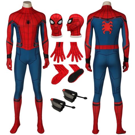 Spider Man Outfits, Miles Morales Costume, Elsa Headband, Web Shooters, Art Spiderman, Playstation Logo, Homecoming Outfit, Spiderman Suits, Spiderman Costume