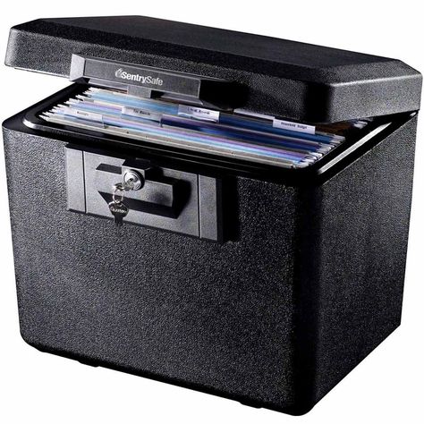 11 File Storage Box Options That Work | Family Handyman Emergency Preparedness Plan, File Boxes, Privacy Lock, Hanging Folders, Safety Box, Hanging File Folders, Security Safes, Safe Lock, Fire Safe