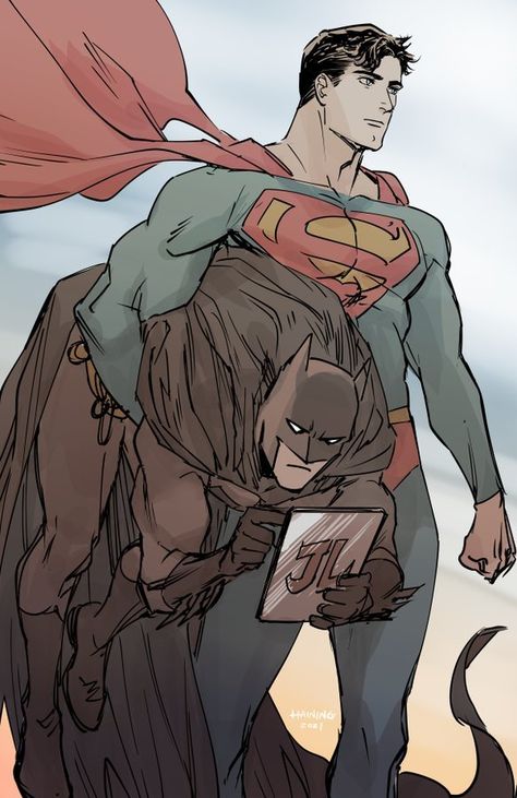 Justice League Funny, Superman X Batman, Superman X, Books Graphic, Digital Comics, Batman Funny, Arte Dc Comics, Batman Comic Art, Dc Comics Artwork