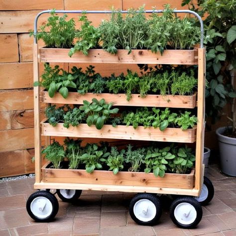 40 Herb Garden Ideas to Inspire Your Green Thumb Window Box Herb Garden, Raised Bed Herb Garden, Hydroponic Herb Garden, Balcony Herb Gardens, Herb Garden Wall, Mason Jar Herbs, Mason Jar Herb Garden, Herb Garden Ideas, Hanging Herbs