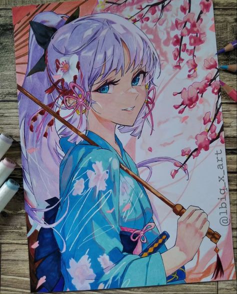 Anime Drawings For Beginners, Drawing Ideas Creative, Markers Art, Manga Watercolor, Disney Canvas Art, Copic Marker Art, Animal Illustration Art, Best Anime Drawings, Art Painting Tools