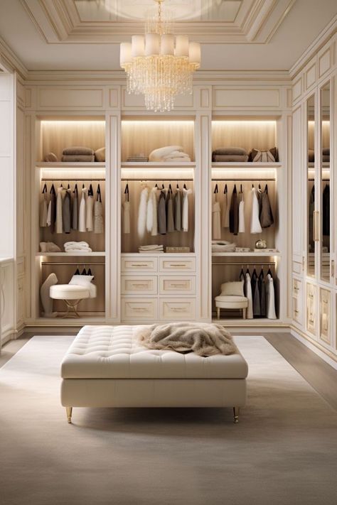 Modern Wardrobe Designs, Walk In Closet Luxury, Dressing Ikea, Stylish Room Decor, Wardrobe Design Modern, Dream Closet Design, Luxury Closets Design, Wardrobe Designs, Wardrobe Interior Design