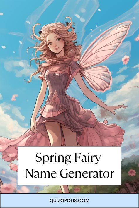 Unlock the secrets of spring with our Fairy Name Generator! 🌸✨ What's your fairy tale name? What Is Your Fairy Name, Cute Name Generator, Fairy Names Ideas Girl, Fairy Name Generator, Fairy Name, Fairy Names, Cute Name, Cute Nicknames, Spring Fairy