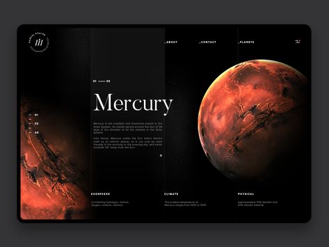 Web Design Examples, Space Tourism, Graphisches Design, Presentation Layout, Website Design Layout, Web Layout Design, Web Layout, Website Designs, Website Inspiration