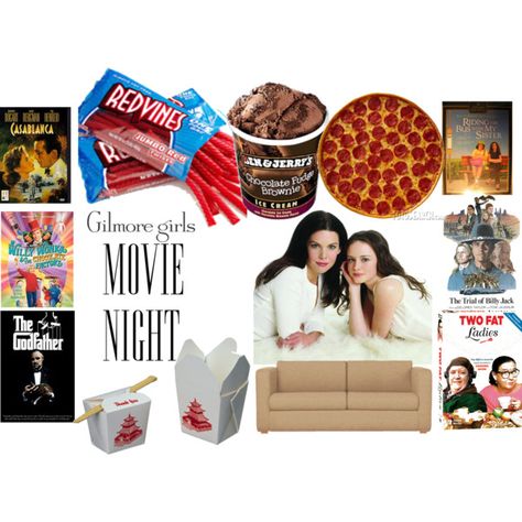 Gilmore Girls Movie Night, Gilmore Girls Food, Gilmore Girls Movie, Girls Movie Night, Gilmore Girls Party, Honorary Gilmore Girl, Girls Night Movies, Babette Ate Oatmeal, Gilmore Girls Fan