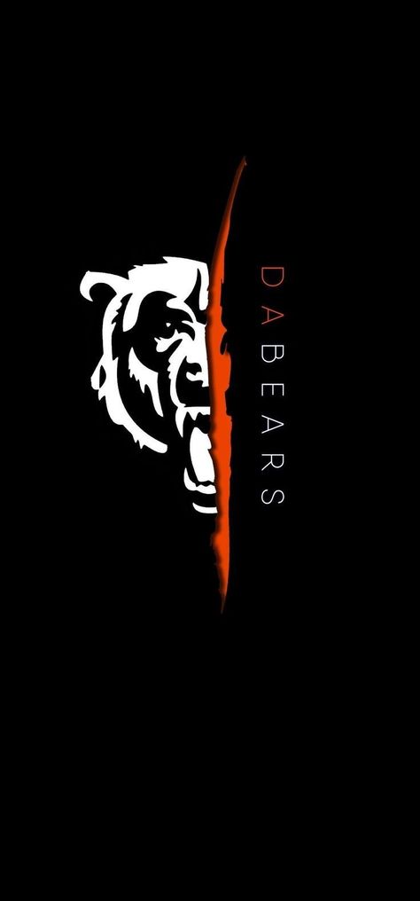 Chicago Bears Aesthetic, Chicago Bears Quotes, Iphone Wallpaper Chicago, Chicago Bears Tattoo, Baylor Bears Logo, Chicago Bears Colors, Chicago Bears Wallpaper, Bears Pictures, Chicago Bears Pictures