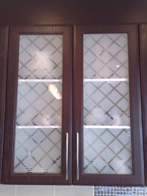 HP Sandblast kitchen cupboard design Types Of Glass For Kitchen Cabinet Doors, Glass For Kitchen Cabinet Doors, Kitchen Cupboard Design, Cupboard Design Kitchen, Kitchen Glass Door, Kitchen Cupboard Colours, Modern Kitchen Cupboards, Cupboard Colors, Kitchen Cabinets Pictures