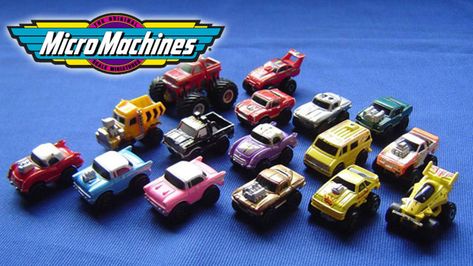 Micro Machines, the tiny toy cars made in the 80s and 90s, will see their official return next year. Micro Machines, 90s Toys, Men In Black, 80s Toys, 90s Childhood, Toy Cars, Childhood Toys, Patch Kids, Terminator