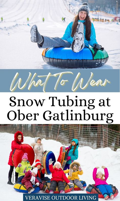 If you don't know what to wear snow tubing at Ober Gatlinburg, worry no more! In this Gatlinburg vacation guide, we've got all the tips to keep you warm and comfortable while enjoying a day on the slopes. The post What To Wear Snow Tubing At Ober Gatlinburg? appeared first on VeraVise Outdoor Living. Gatlinburg Christmas, Tennessee Family Vacation, Ober Gatlinburg, Smoky Mountains Tennessee, Gatlinburg Vacation, Snow Tubing, Gatlinburg Cabins, Gatlinburg Tennessee, Gatlinburg Tn