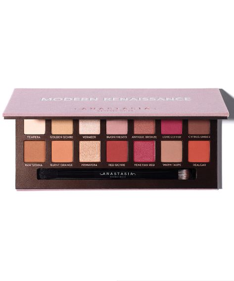 Anastasia Pallets Eye Shadows, Anastasia Beverly Hills Modern Renisance, Anastasia Makeup Palette, Abh Eyeshadow Palette, Makeup Artist Kit Essentials, Anastasia Palette, Anastasia Beverly Hills Palette, Anastasia Makeup, Anastasia Beverly Hills Eyeshadow