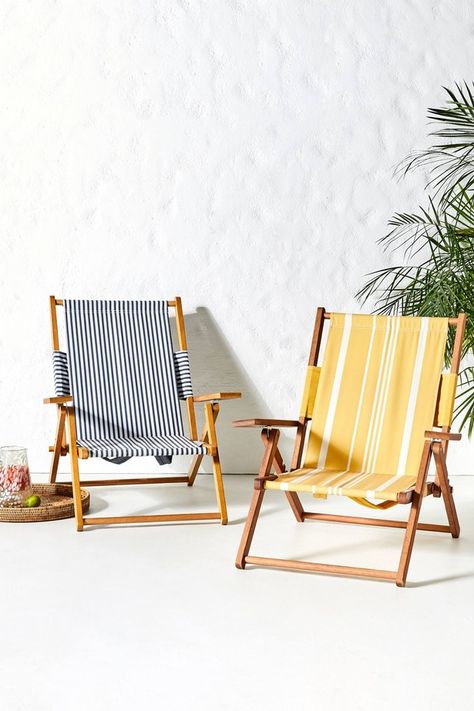 Bright & Buzzy Anthropologie Home Arrivals - Thou Swell Daybed Cushion, Folding Beach Chair, Concrete Dining Table, Pool Chairs, Anthropologie Home, Pool Lounge, Teak Frame, Beach Chair, Deck Chairs