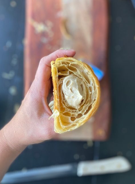 London Fog Sourdough Croissants Sourdough Croissants, London Fog Latte, Butter Block, The Republic Of Tea, Croissant Dough, Croissant Recipe, A Love Letter, Earl Grey, London Fog