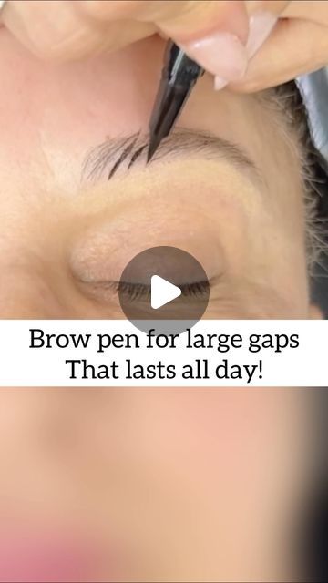 Jasmine Kidd on Instagram: "Filling in gaps throughout the brows can be easy with this brow pen and a spoolie brush! Just have some practice and patience with making sure it’s all about light pressure
•
SAVE and SHARE the LOVE 💗 
•
Products @anastasiabeverlyhills
Brow pen>medium brown
Pro pencil>base 2 as the highlighter
Brush 18 to blend the highlighter
Clear brow gel
•
#Eyebrows #browexpert #allaboutbrows  #eyebrowartist #browtips #brows #browsonpoint #browsonfleek #browshape #browgame #browartist #fullbrows #beauty #beautyblog  #makeupartist  #ilovemakeup #beforeandafter #browshaping #browspecialist #archaddicts #naturallookingbrows" Brow Pen Tutorial, How To Fill In Eyebrows With Pencil, Gel Eyebrows, Got2b Glued, Clear Brow Gel, Spoolie Brush, Filling In Eyebrows, Eyebrow Pen, Brow Pen