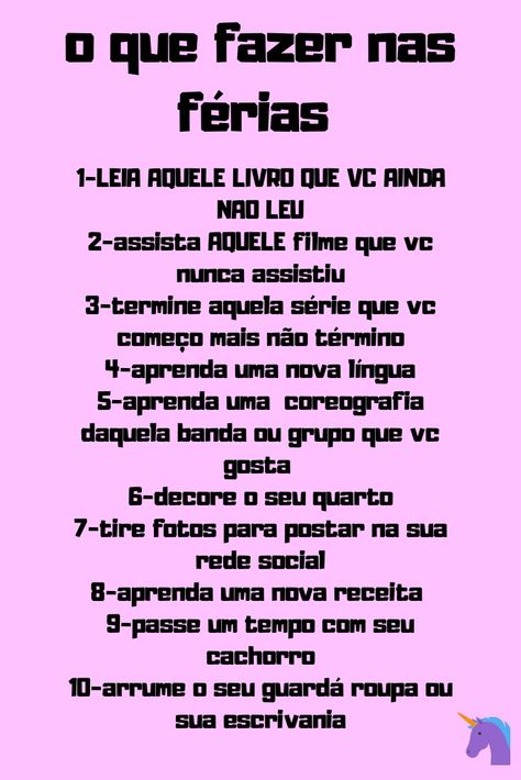 Vc tá aí no tédio e de férias aposto q esse post vai te ajudar !! Things To Do When Bored, Bullet Journal School, Glow Up?, Working On Myself, Hot Summer, Hobbies, Things To Do, Mindfulness, Pasta