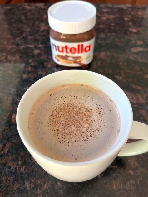 Warm up with the best Nutella Hot Chocolate, a rich and creamy treat that's incredibly easy to make. This microwave hot chocolate recipe combines the deep flavors of cocoa powder with the sweet, nutty taste of Nutella, creating a delightful drink that's perfect for cozy nights. Whether you're looking for a quick indulgence or a comforting beverage, this Nutella Hot Chocolate is sure to satisfy your cravings. Hot Chocolate Nutella, Microwave Hot Chocolate, Nutella Hot Chocolate Recipe, Cherry Dump Cake Recipe, Nutella Hot Chocolate, Hot Chocolate Recipe, Mexican Hot Chocolate, Chocolate Nutella, Chocolate Recipe