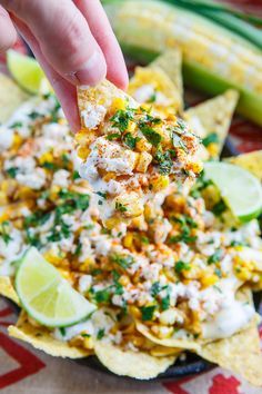 Mexican Street Corn Nachos Elote Nachos, Street Corn Nachos, Snacking Ideas, Corn Nachos, Mexican Party Food, Charred Corn, Authentic Mexican Recipes, Mexican Appetizers, Traditional Mexican Food