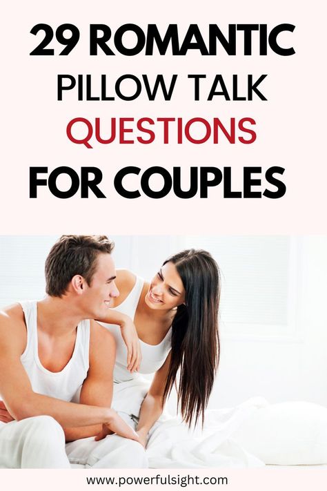 Pillow Talk Questions for Couples Getting Over Divorce, Marriage Counseling Tips, Pillow Talk Questions, Questions To Ask Your Partner, Coping With Divorce, Romantic Pillow, Questions For Couples, Conversation Starters For Couples, Couple Questions