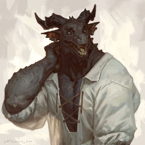 Dragonborn Drawing, D&d Dragonborn, Dragonborn Dnd Art, Dragonborn Character Design, Dnd Character Inspiration, Dragonborn Art, Blue Dragonborn, Dragonborn Dnd, Taran Fiddler