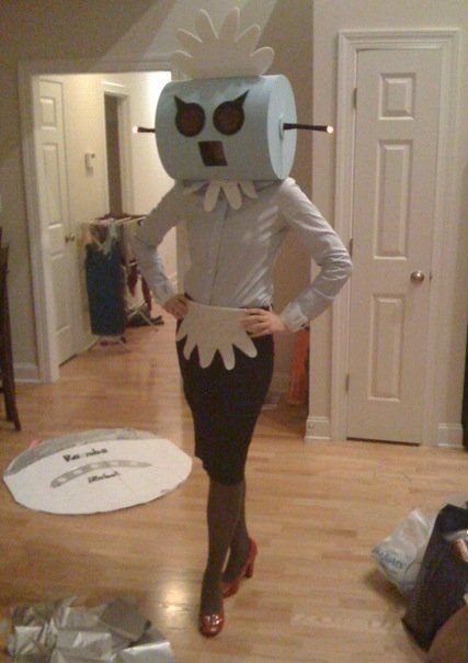 Rosie The Robot, Spooky Spooky, Robot Costumes, Diy Costumes Kids, Spooktacular Halloween, Couples Halloween, Creative Costumes, The Robot, Fantasias Halloween