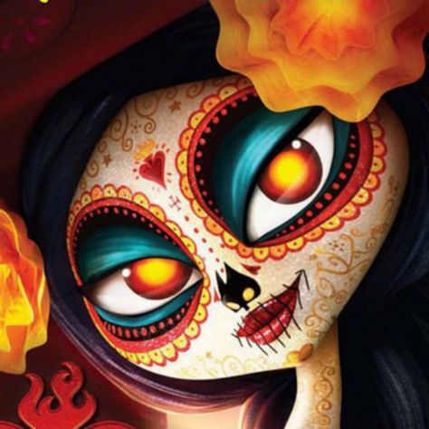 Queen of souls The Book Of Life Movie, Book Of Life Movie, Dia De Los Muertos Decorations Ideas, Disney Coco, Life Movie, The Book Of Life, Dead Makeup, Pumpkin Contest, Face Art Makeup