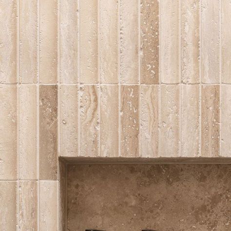 ABI Interiors on Instagram: "Love the timeless appeal of travertine?⁠
⁠
Our Ravello Travertine Inverted Finger Mosaic, featured in @shelleycraftofficial Pietra, reimagines the classic beauty of travertine with a contemporary twist.⁠
⁠
Get the look of Pietra yourself — shop our travertine tiles online or visit your local ABI Showroom or retailer today.⁠
⁠
⁠
Project: @shelleycraftofficial⁠
Build by: @belcon_constructions⁠
Photography by: @abiinteriors⁠
⁠
⁠
⁠
🛒 Featured ABI Products⁠
- Ravello Travertine Inverted Finger Mosaic" Abi Interiors, Travertine Tiles, Herringbone Tile, Travertine Tile, Classic Beauty, Get The Look, Showroom, Bathrooms, Wedding Venues