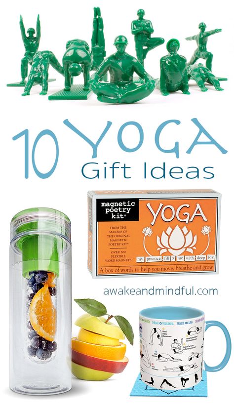 10 awesome and fun yoga gift ideas for yogis and beginners. These gifts are useful, creative, and will be loved by any yoga enthusiast. #giftideas Yoga Gifts Ideas Diy, Yoga Gifts Ideas, Meditation Essentials, Yoga Items, Yoga Christmas Gifts, Yoga Accessories Gift Ideas, Gifts For Yoga Lovers, Yoga Christmas, Yoga Party