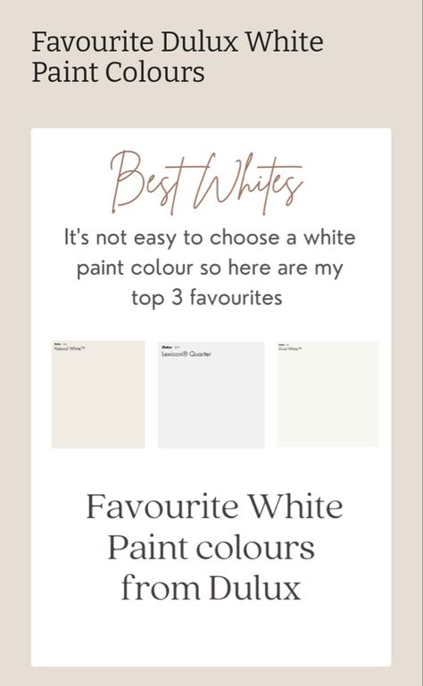 Dulux white paint colour Off White Dulux Paint, Dulux Interior Paint Colours White, Dulux Milky Pail, Dulux White Exchange Half, Dulux Antique White U.s.a, Dulux Natural White Walls, White Cotton Dulux Paint, Dulux Wall Colours, Dulux Off White Paint Colors