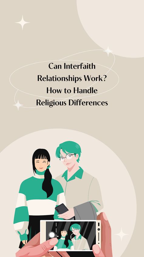 Whether you’re currently in an interfaith relationship or are dating people with different beliefs, it’s helpful to understand how to navigate religious differences. Check out our tips for handling these types of relationships. Interreligious Relationships, Different Religions Relationship Quotes, Different Religions Relationship, Interfaith Relationship, Interfaith Marriage, Marriage Material, Cultural Differences, Extroverted Introvert, Types Of Relationships