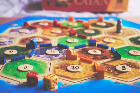 Catan Game Aesthetic, Board Game Aesthetic, Board Games Aesthetic, Catan Game, Catan Board Game, Catan Board, Throw Crochet, Settlers Of Catan, Board Game Night