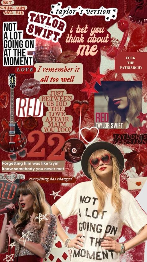 Taylor Swift Red Art, Red Taylor Swift Wallpaper, Red Polaroid, Taylor Swift Fotos, 22 Taylor, Violetta Disney, Taylor Swift 22, Taylor Swift Images, Photos Of Taylor Swift