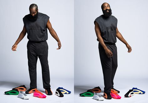 James Harden Shoes - adidas Harden Vol 8 | SneakerNews.com Harden Vol 8, James Harden Shoes, Lebron 4, New Adidas Shoes, La Clippers, James Harden, Nba Stars, Shoes Adidas, Nba Finals