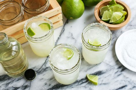 thepioneerwoman Batch Cocktail Recipe, Liquor Recipes, Lime Margarita, Make Simple Syrup, Easy Cocktail, Liquid Courage, Tequila Shots, Pioneer Woman Recipes, Cocktail Recipes Easy