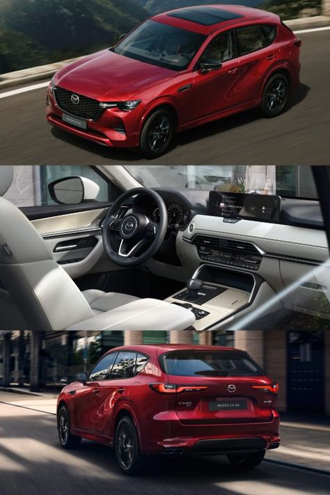 Mazda CX-60 debut images Mazda Suv, Trunk Ideas, Cool Truck Accessories, Luxury Cars Range Rover, Mazda Cars, Upcoming Cars, Suv Models, Aesthetic Cool, Mazda Cx 7