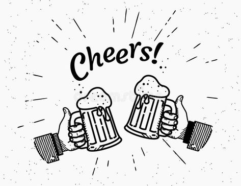 Thumbs up symbol icon with beer bottle vector illustration Illustration Of Friends, Thunder Buddies, Bottle Vector, Beer Illustration, Handwritten Lettering, Beer Cheers, Palm Tattoos, Design Bar, Grunge Background