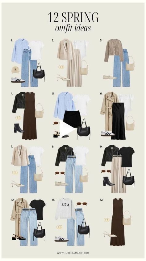 Smart Casual Women Outfits, Capsule Wardrobe Casual, Capsule Wardrobe Women, Stile Casual Chic, Spring Wardrobe Essentials, Summer Outfits 2024, Casual Work Outfits Women, Capsule Wardrobe Outfits, Fashion Capsule Wardrobe