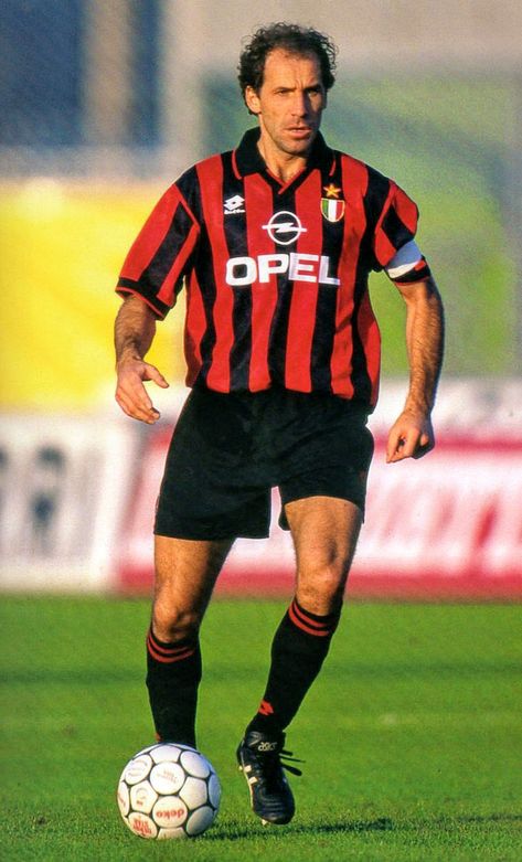 Franco Baresi Ac Milan Aesthetic, Milan Aesthetic, Franco Baresi, Milan Ac, Paolo Maldini, A.c. Milan, World Cup Match, World Football, Vintage Football